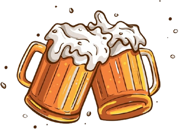 Beer Mugs Illustration